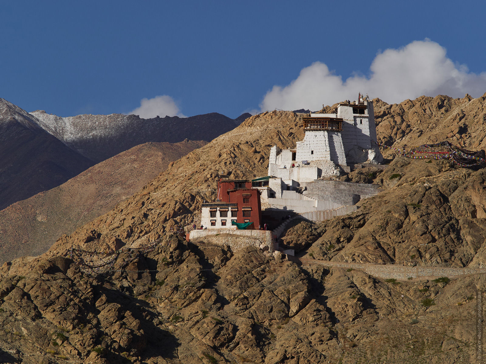 Buddhist monastery Namngyal Tsemo, Leh, Ladakh. Phototour Incredible Himalayas-2: Tsam dance at Tiksei monastery + Tso Moriri lake, Ladakh, Tibet, 11.11.-20.11.2020.