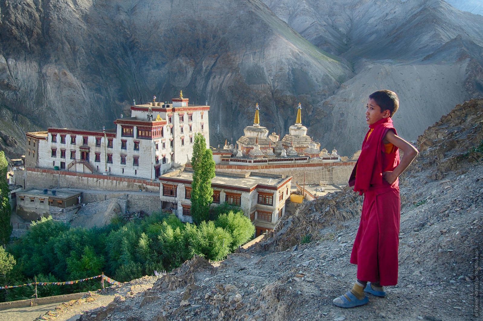 The village of Lamayuru. Budget photo tour Legends of Tibet: Zanskar, 30.08. - 09.09.2025.