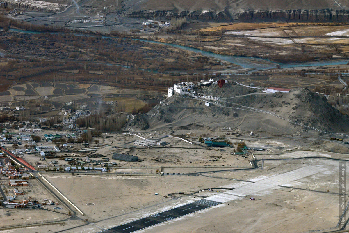 Buddhist monastery Spituk Gonpa. Photo tour to Tibet for the Winter Mysteries in Ladakh, Stok and Matho monasteries, 01.03. - 03/10/2020