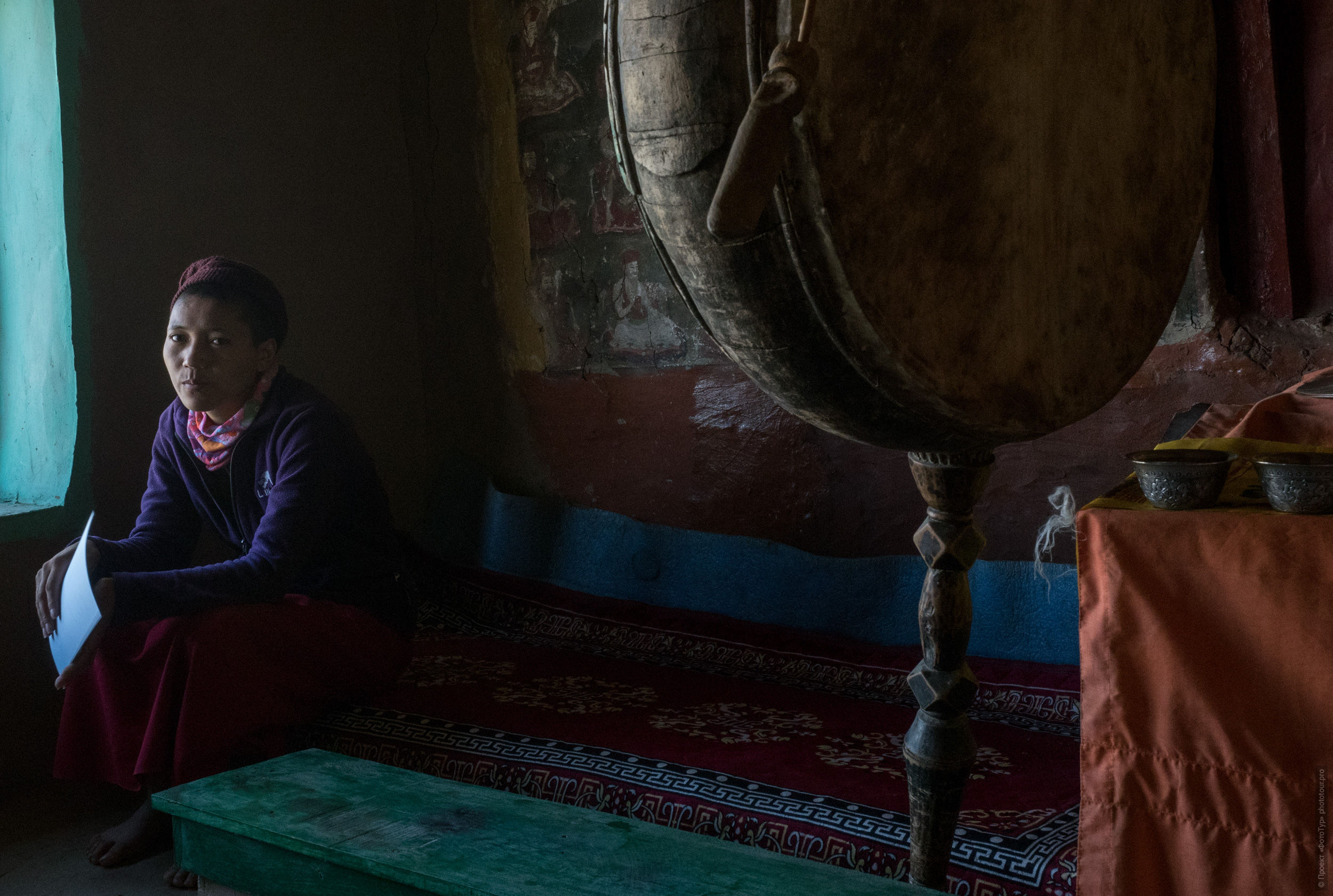 Ani, Nanari of the Sani Gonpa Monastery. Budget photo tour Legends of Tibet: Zanskar, 30.08. - 09.09.2025.