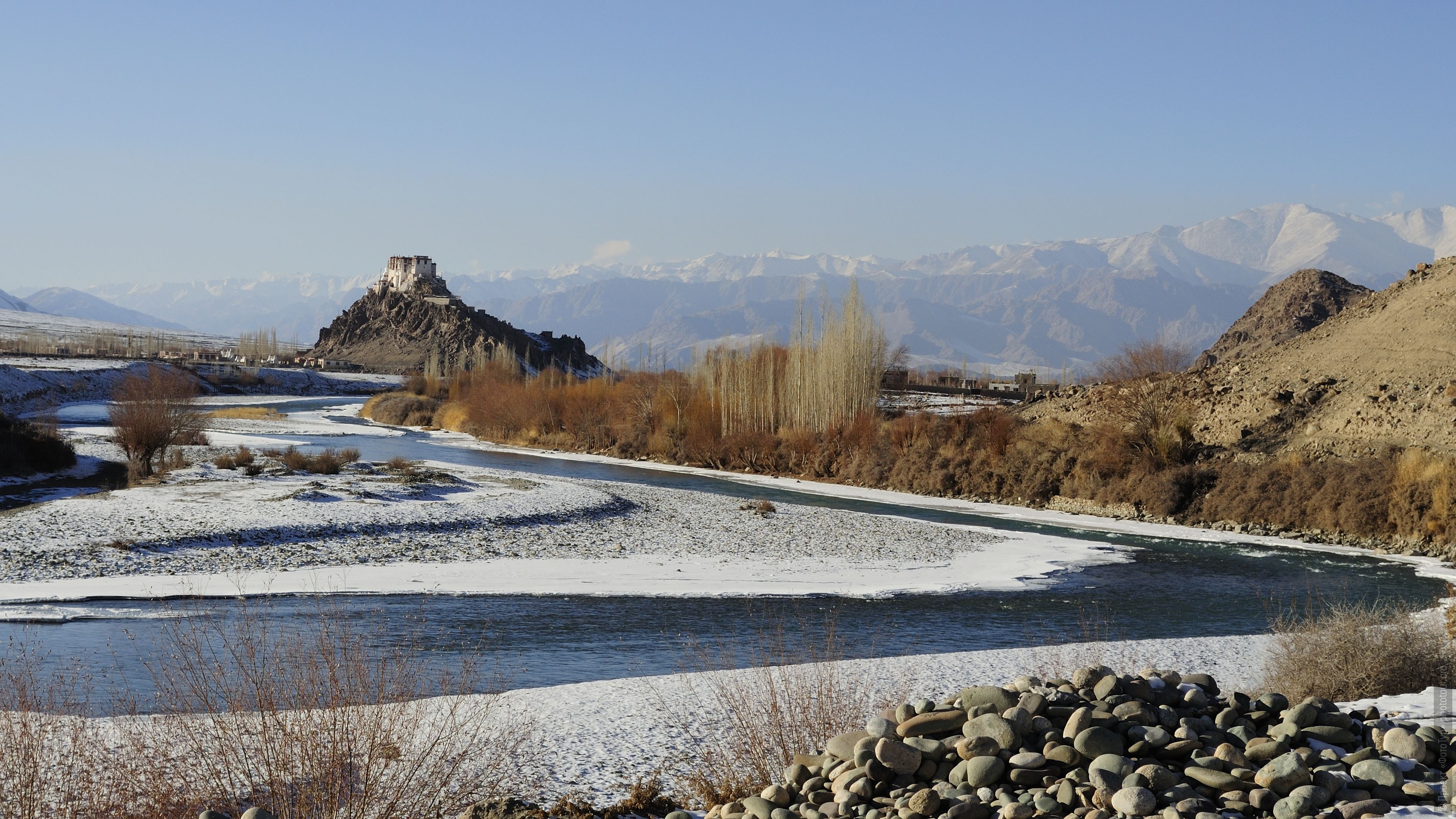 Buddhist monastery Stakna, Ladakh. Photo tour to Tibet for the Winter Mysteries in Ladakh, Stok and Matho monasteries, 01.03. - 03/10/2020